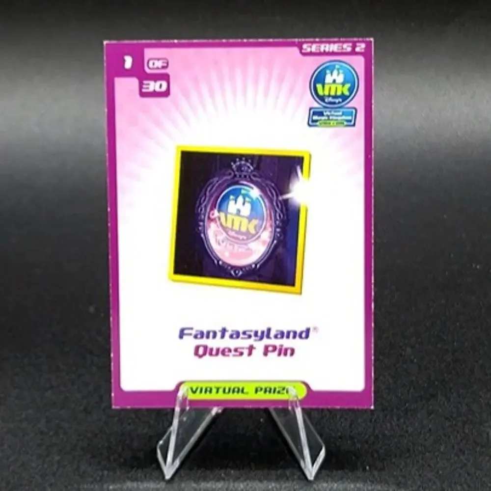 Virtual Magic Kingdom VMK Fantasyland Quest Pin